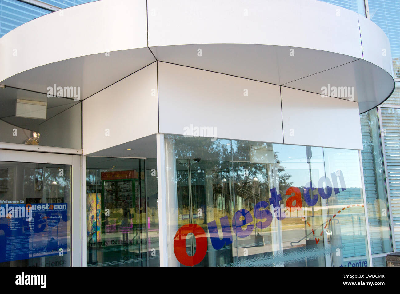Questacon the National Science and Technology Centre, is located on the