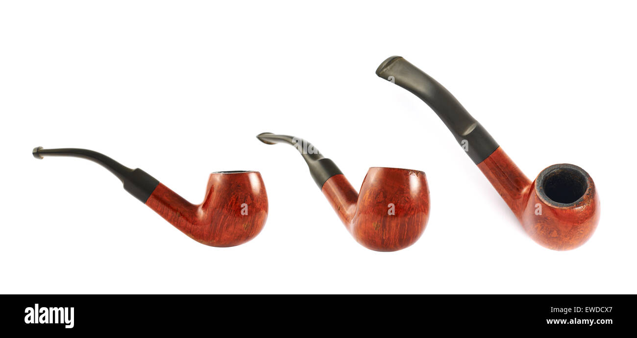 Smoking tobacco pipe Stock Photo Alamy