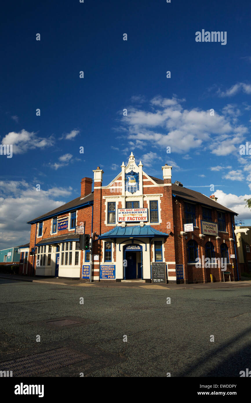 Mad O'Rourkes Pie Factory Tipton Sandwell West Midlands England UK