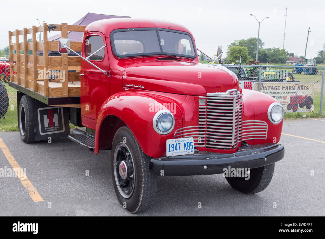 1047 International KB5 truck at Antique Power Show in Lindsay, Ontario Stock Photo