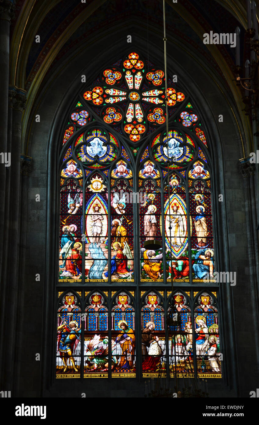 Gothic stained glass window hires stock photography and images Alamy
