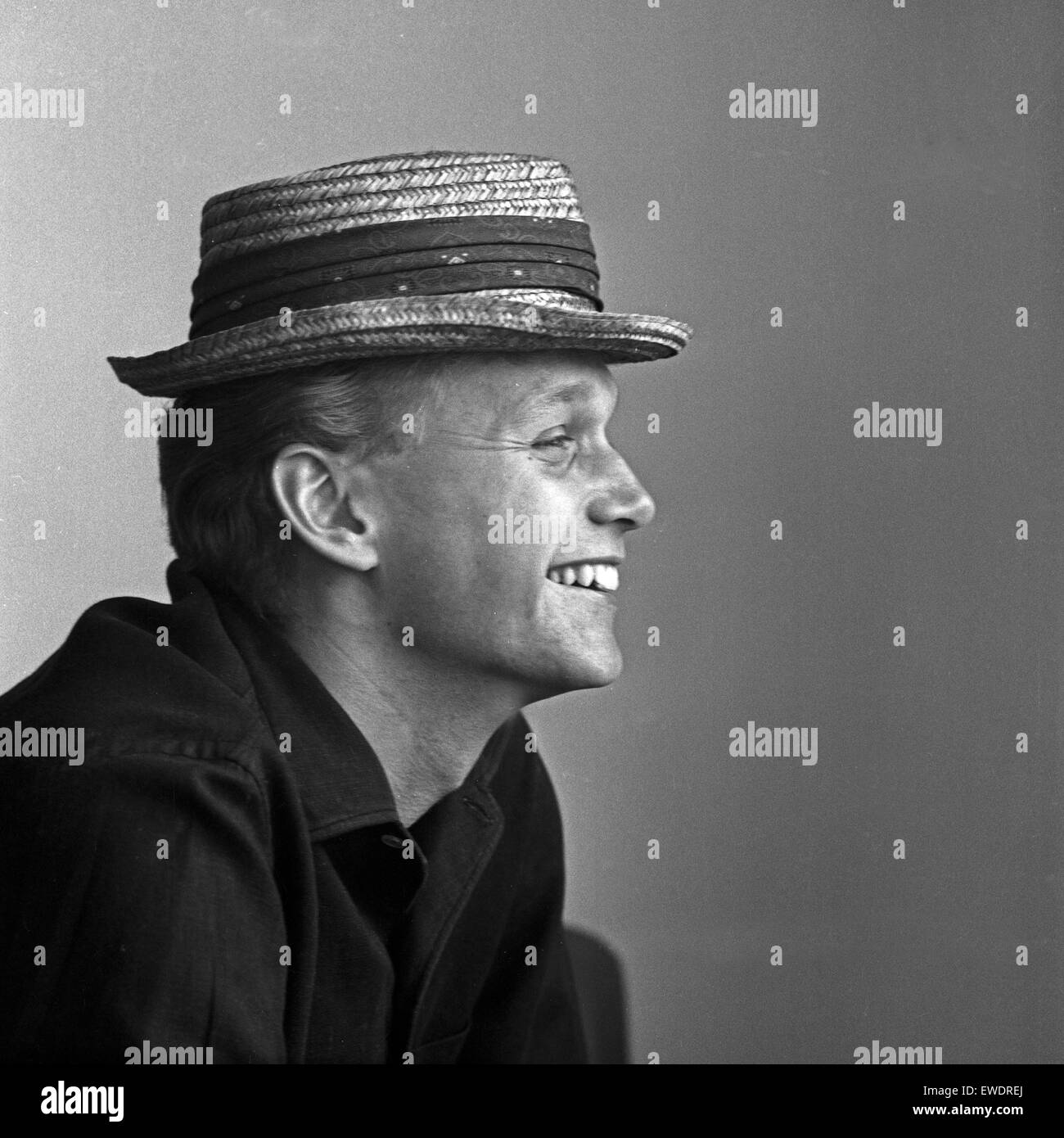 Der österreichische Schauspieler Heinz Ehrenfreund, Deutschland 1960er Jahre. Austrian actor Heinz Ehrenfreund, Germany 1960s. Stock Photo