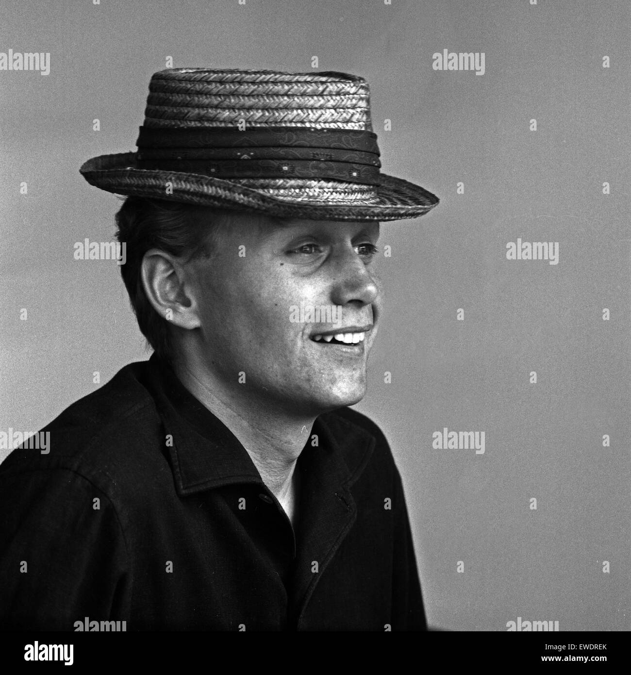 Der österreichische Schauspieler Heinz Ehrenfreund, Deutschland 1960er Jahre. Austrian actor Heinz Ehrenfreund, Germany 1960s. Stock Photo