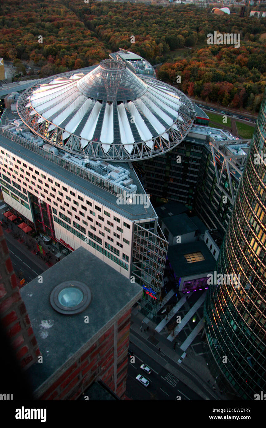 Potsdamer platz aerial hi-res stock photography and images - Alamy