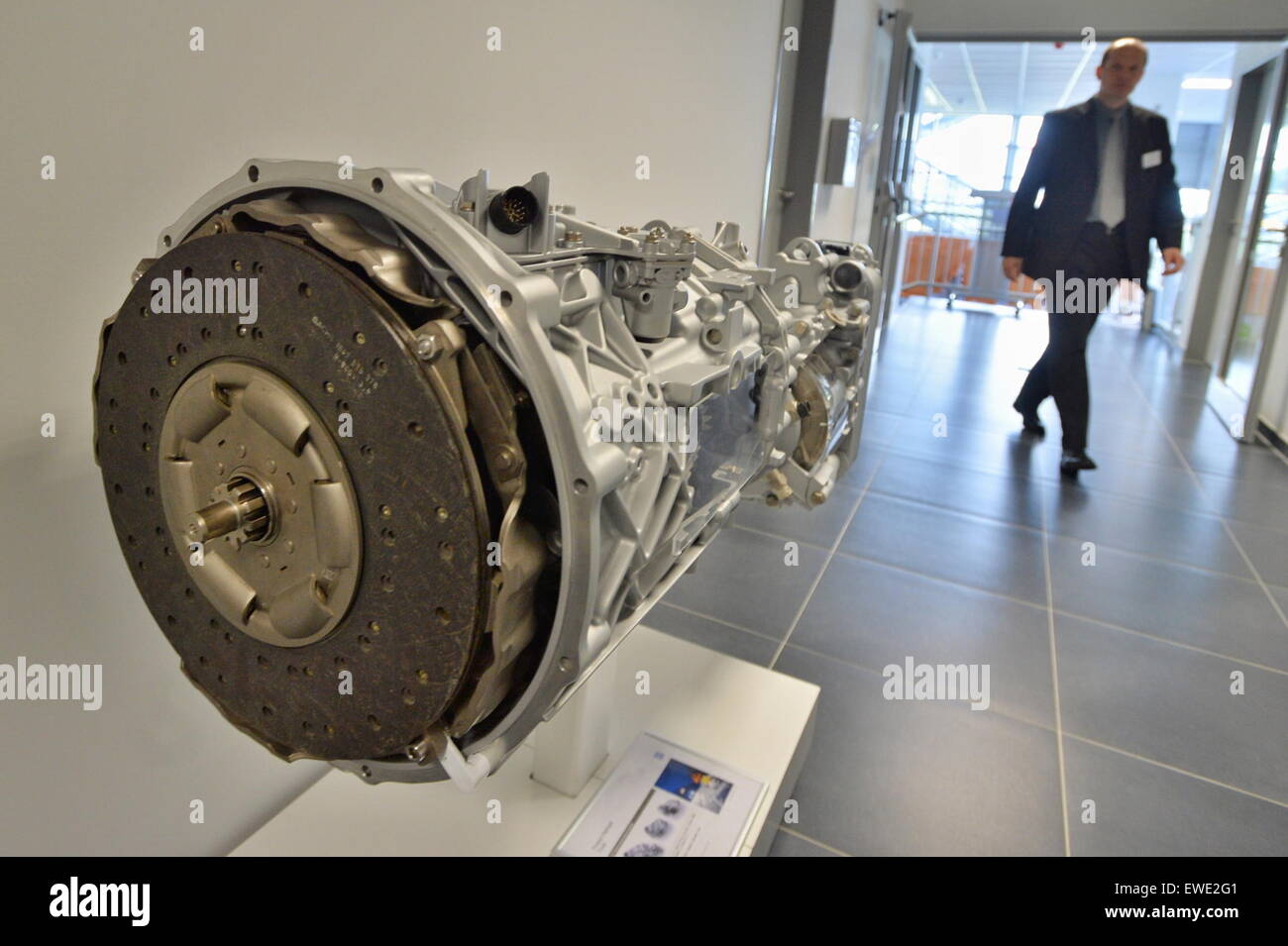 Ceremonial opening of new building of company ZF Engineering Pilsen in Pilsen, Czech republic, June 24, 2015. (CTK Photo/Pavel Nemecek) Stock Photo