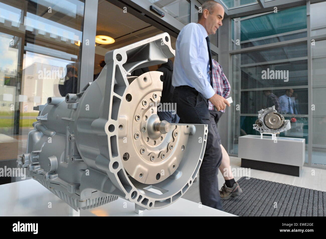 Ceremonial opening of new building of company ZF Engineering Pilsen in Pilsen, Czech republic, June 24, 2015. (CTK Photo/Pavel Nemecek) Stock Photo