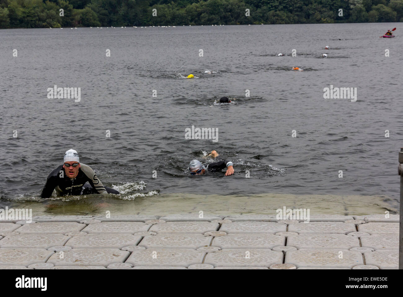 Women open water swimmers hi-res stock photography and images - Alamy