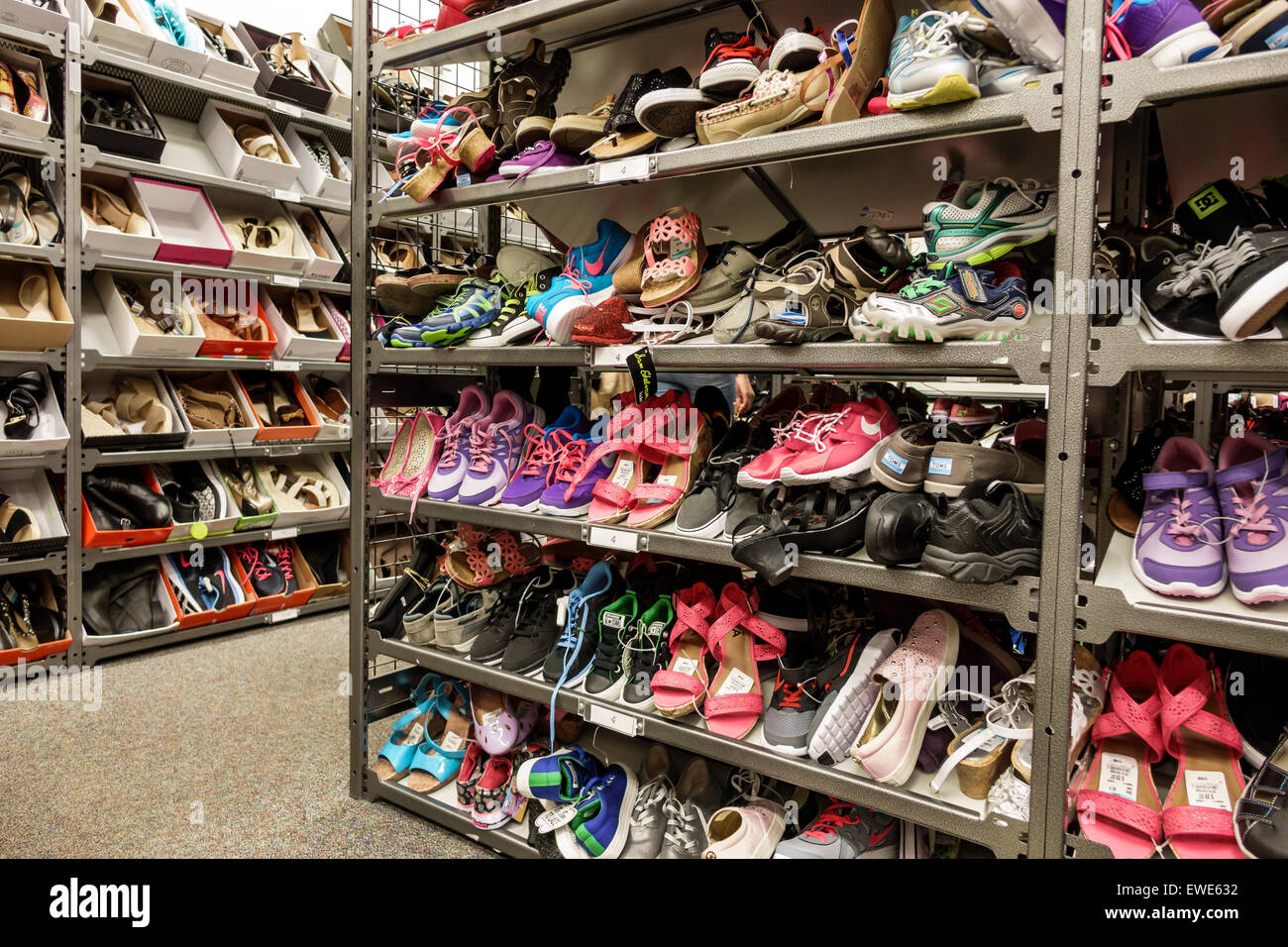 Miami Florida,SW 22nd Street,Coral Way,Miracle Marketplace,shopping shopper shoppers shop shops market markets marketplace buying selling,retail store Stock Photo