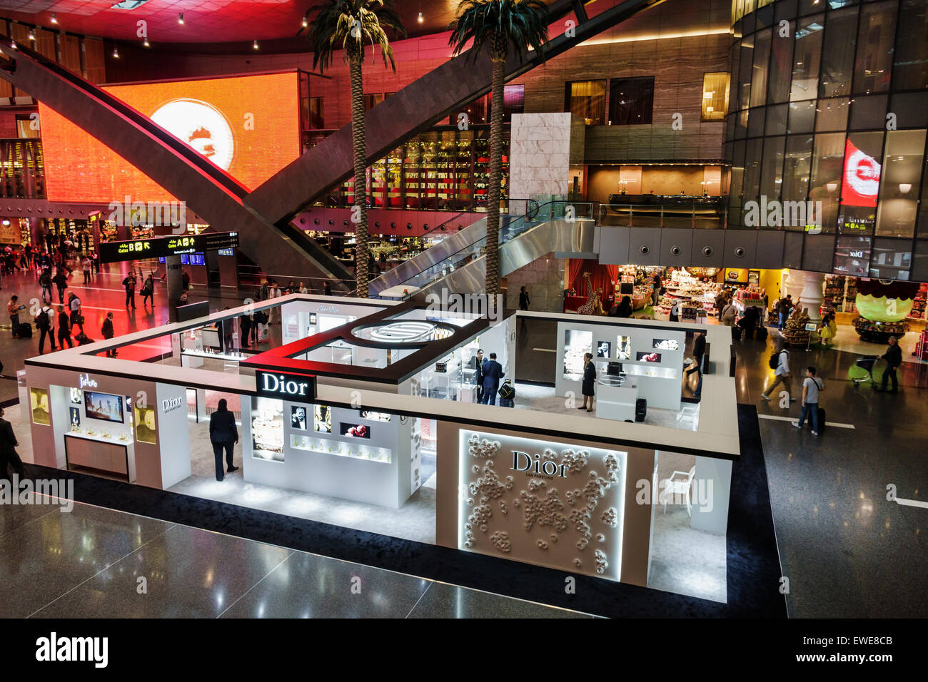 Qatar Doha Hamad International Airport DOH Terminal Concourse Gate qatar-doha-hamad-international-airport-doh-terminal-concourse-gate