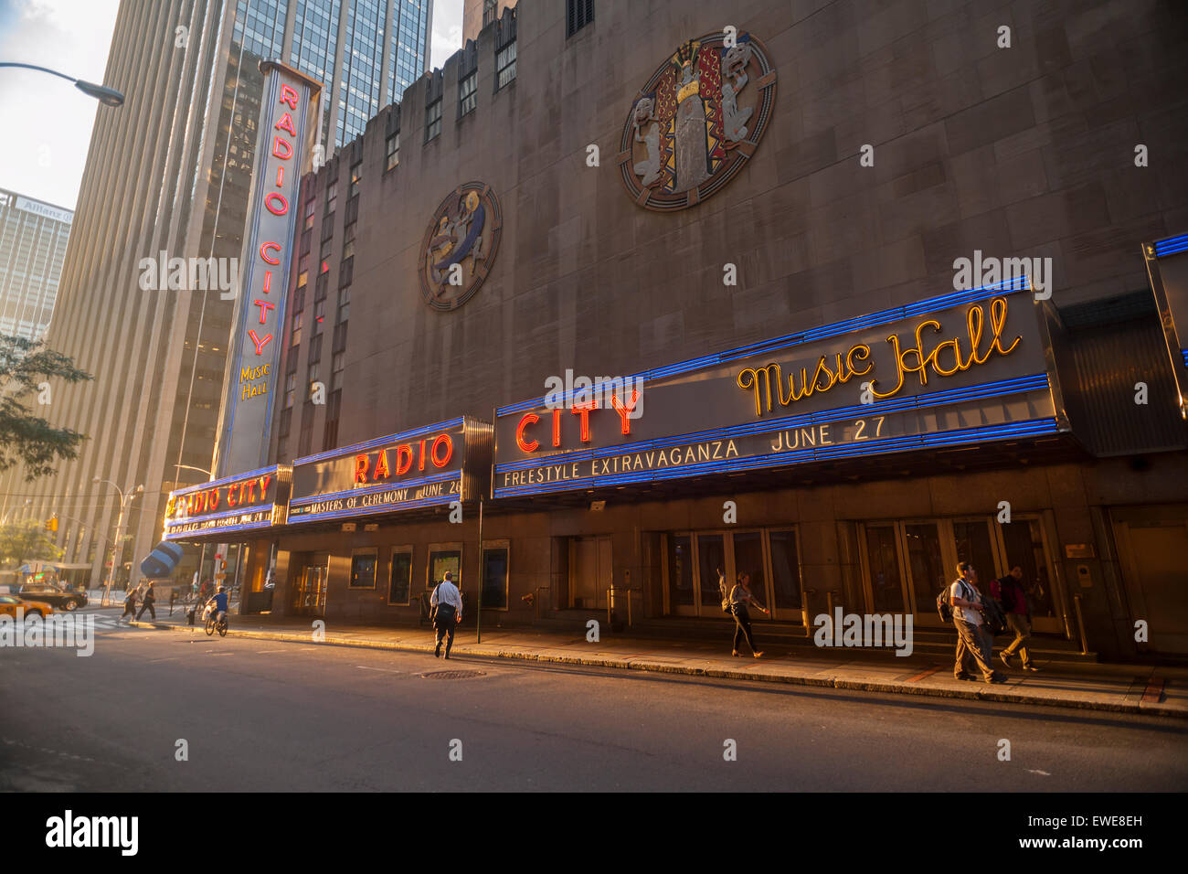 Cablevision controlled Radio City Music Hall in Rockefeller Center in Midtown Manhattan in New