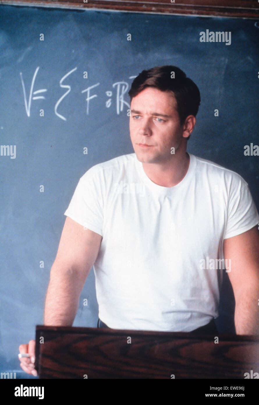 russel crowe, A Beautiful Mind, 2001 Stock Photo