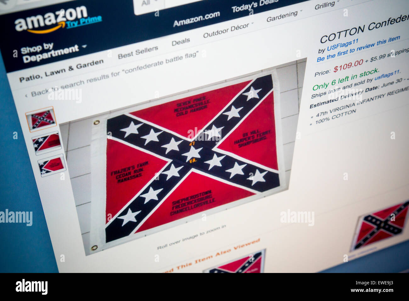 Battle flag hi-res stock photography and images - Alamy