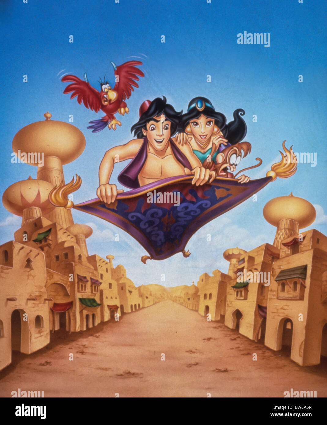 Aladdin cartoon hi-res stock photography and images - Alamy
