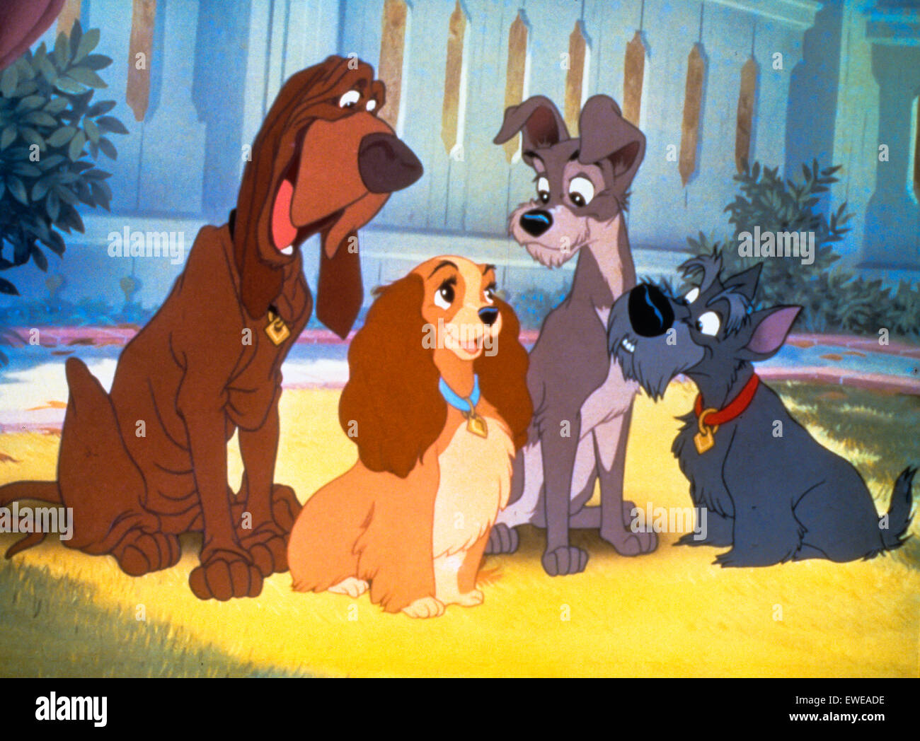 Lady and the tramp cartoon hi-res stock photography and images - Alamy
