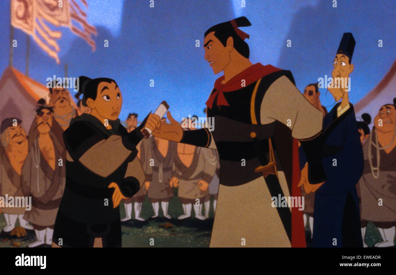 Mulan, 1998 Stock Photo