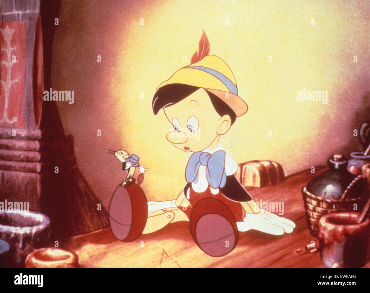 Pinocchio, 1940 Stock Photo