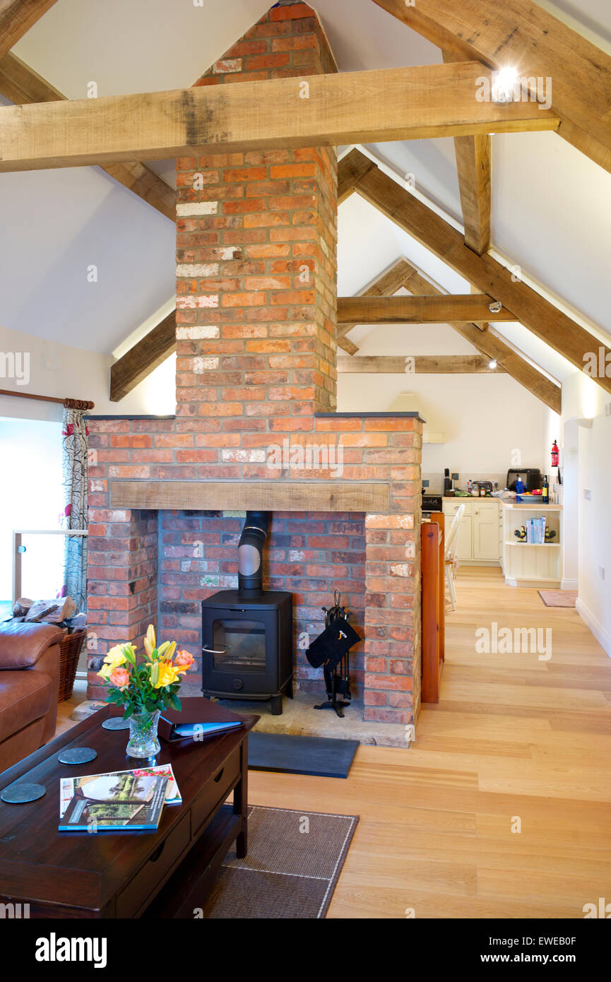 Barn conversion, UK Stock Photo