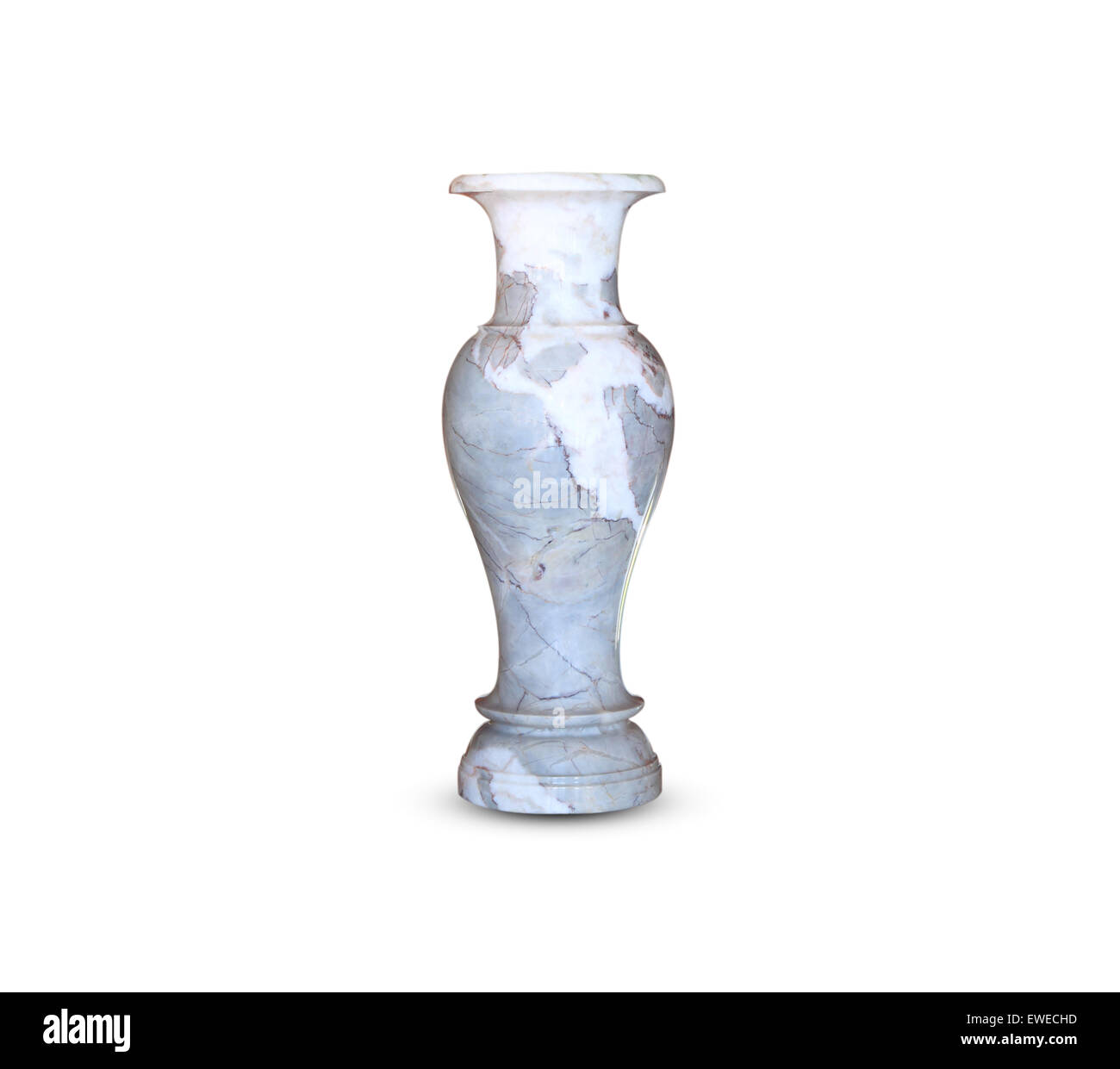Old Marble Vase isolated on white background Stock Photo - Alamy
