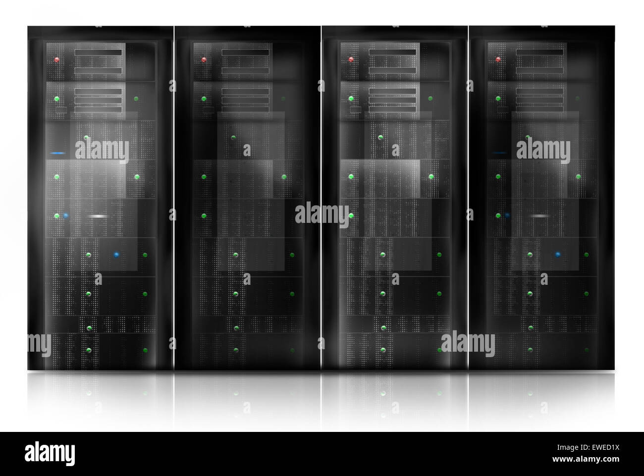Server Room Datacenter Stock Photo