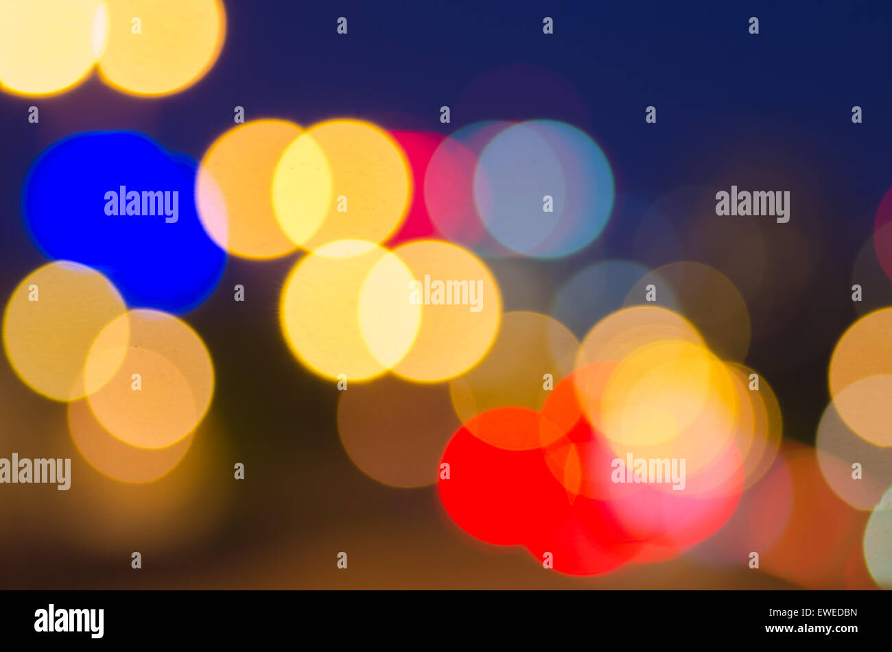 Blurred city lights night hi-res stock photography and images - Alamy