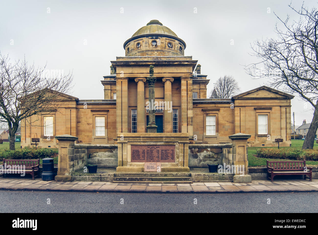 Greenlaw Town Hall in the Scottish Borders, UK Stock Photo Alamy