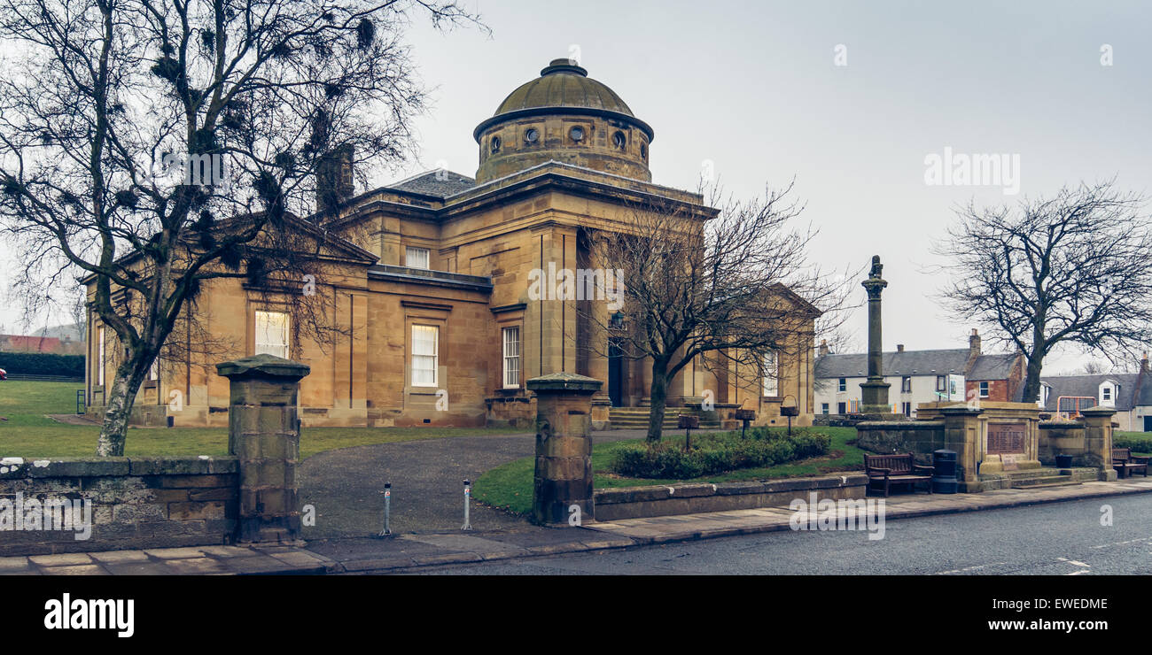 Greenlaw Town Hall in the Scottish Borders, UK Stock Photo Alamy