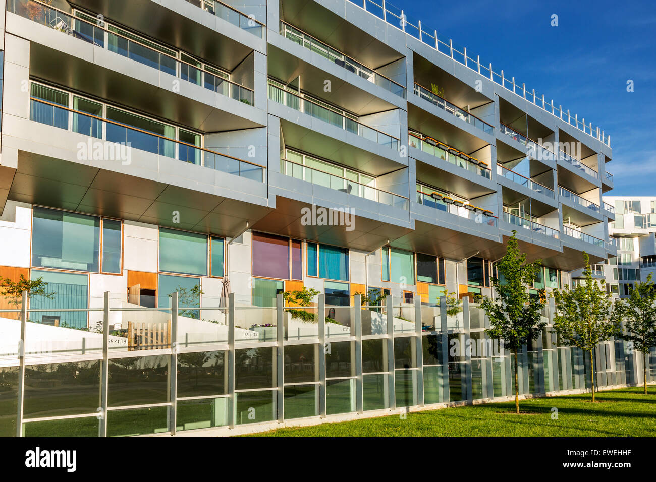Modern apartments in Orestaden, Copenhagen, Denmark Stock Photo Alamy