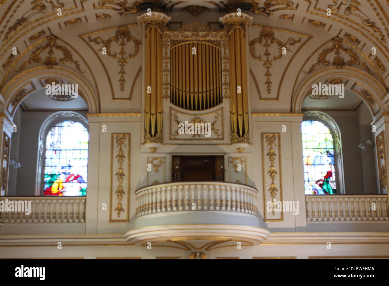 Church Scenes Stock Photo