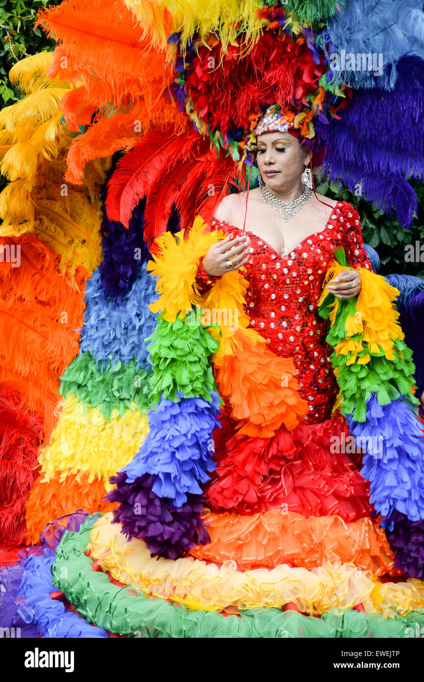 lgbt rainbow dress