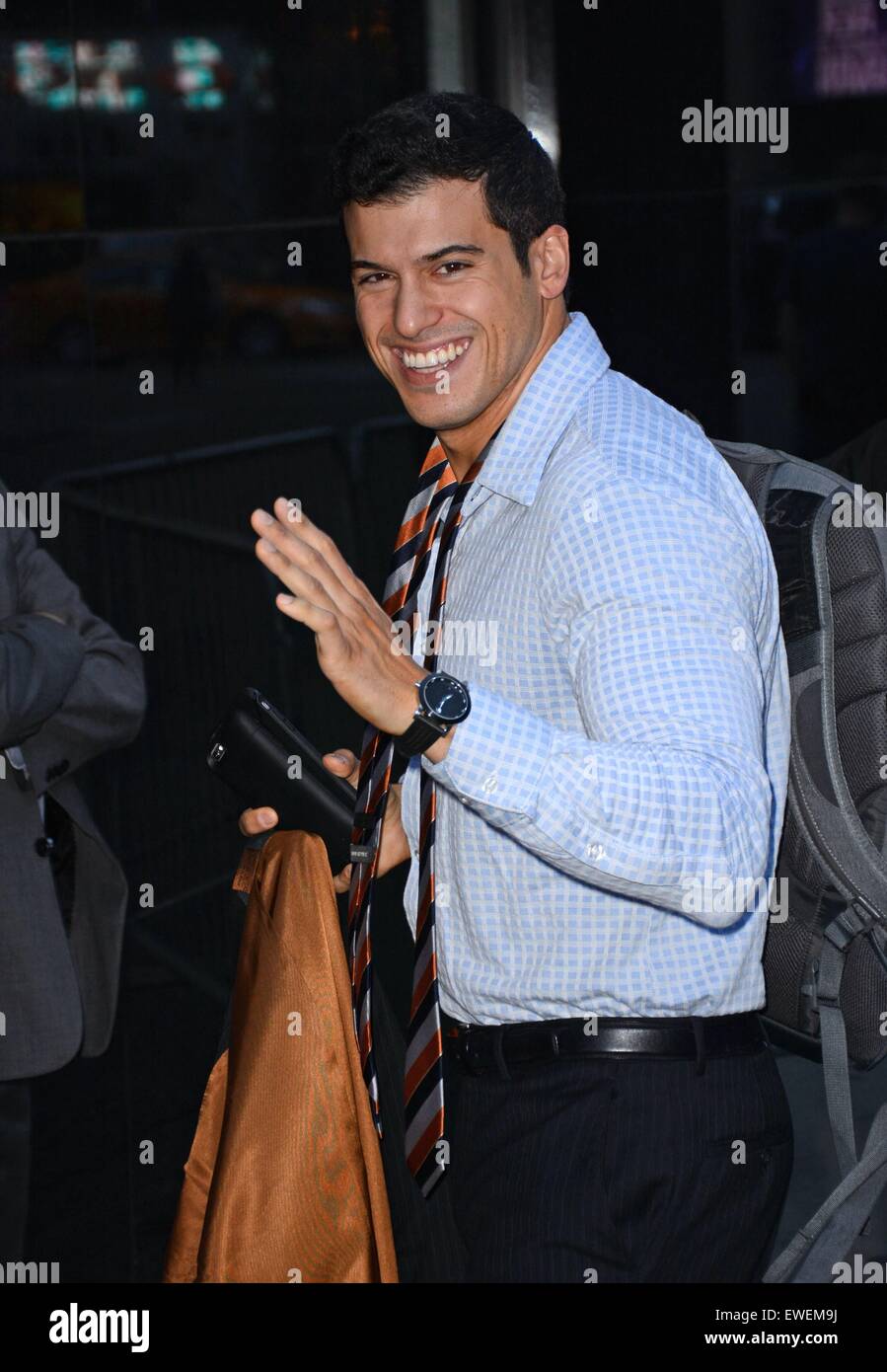 New York, NY, USA. 24th June, 2015. Gio Benitez, at GMA out and about