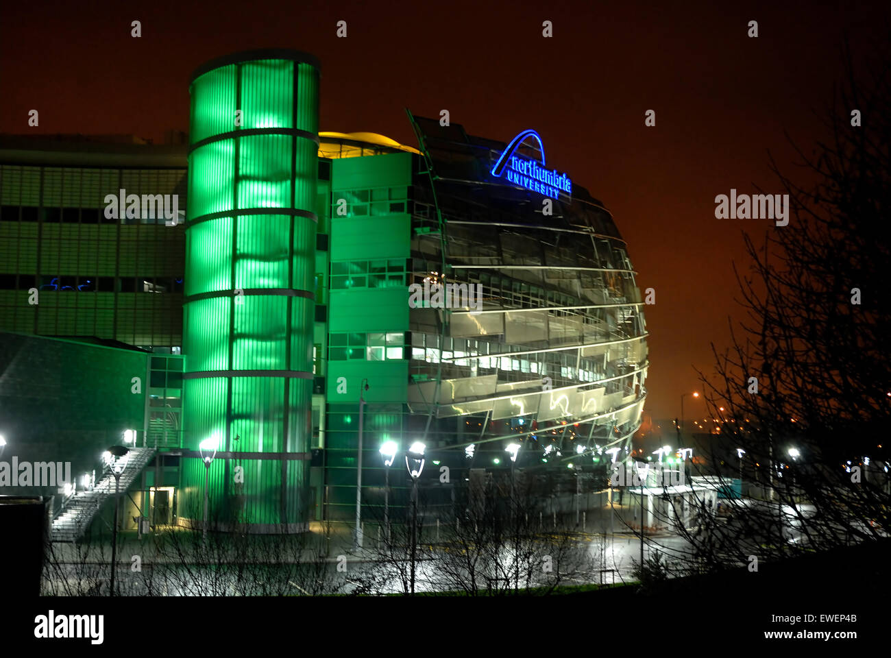 Northumbria University City Campus Stock Photo Alamy