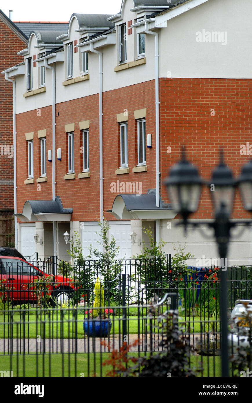 New housing, Gosforth, Newcastle upon Tyne Stock Photo Alamy