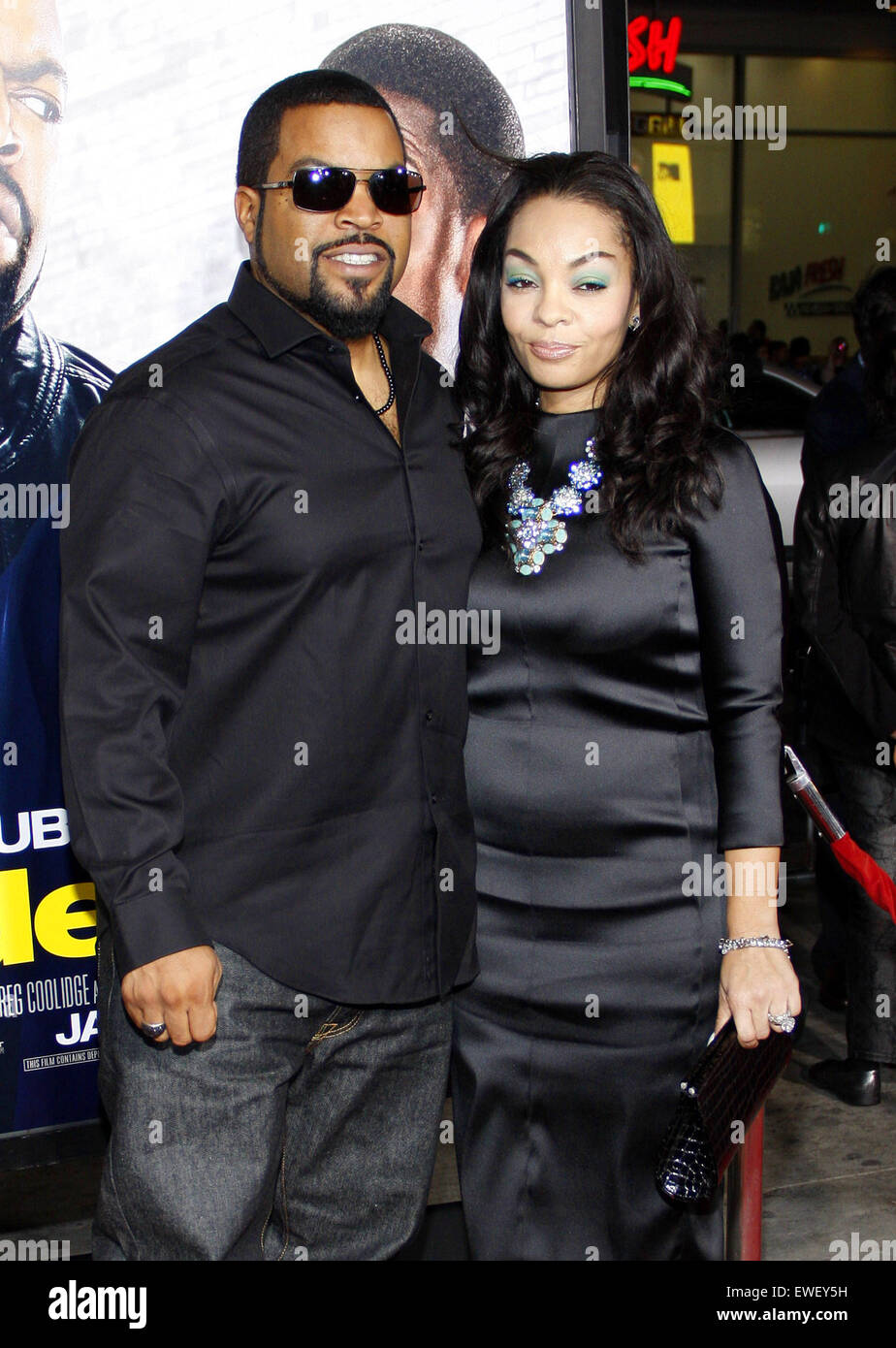 Ice Cube at the Los Angeles premiere of 