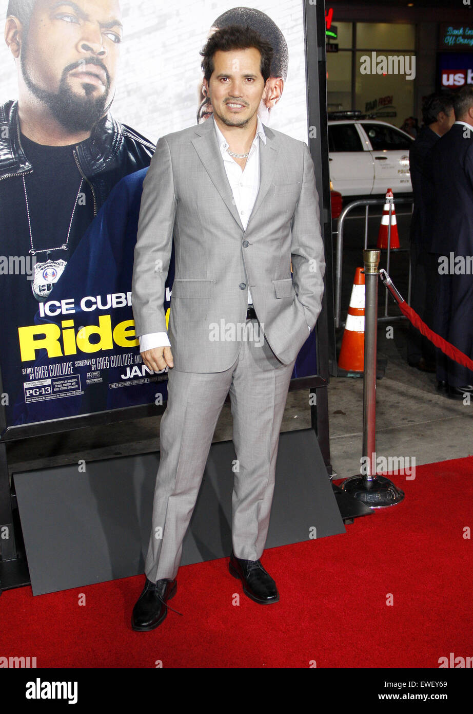 John Leguizamo at the Los Angeles premiere of "Ride Along" held at the