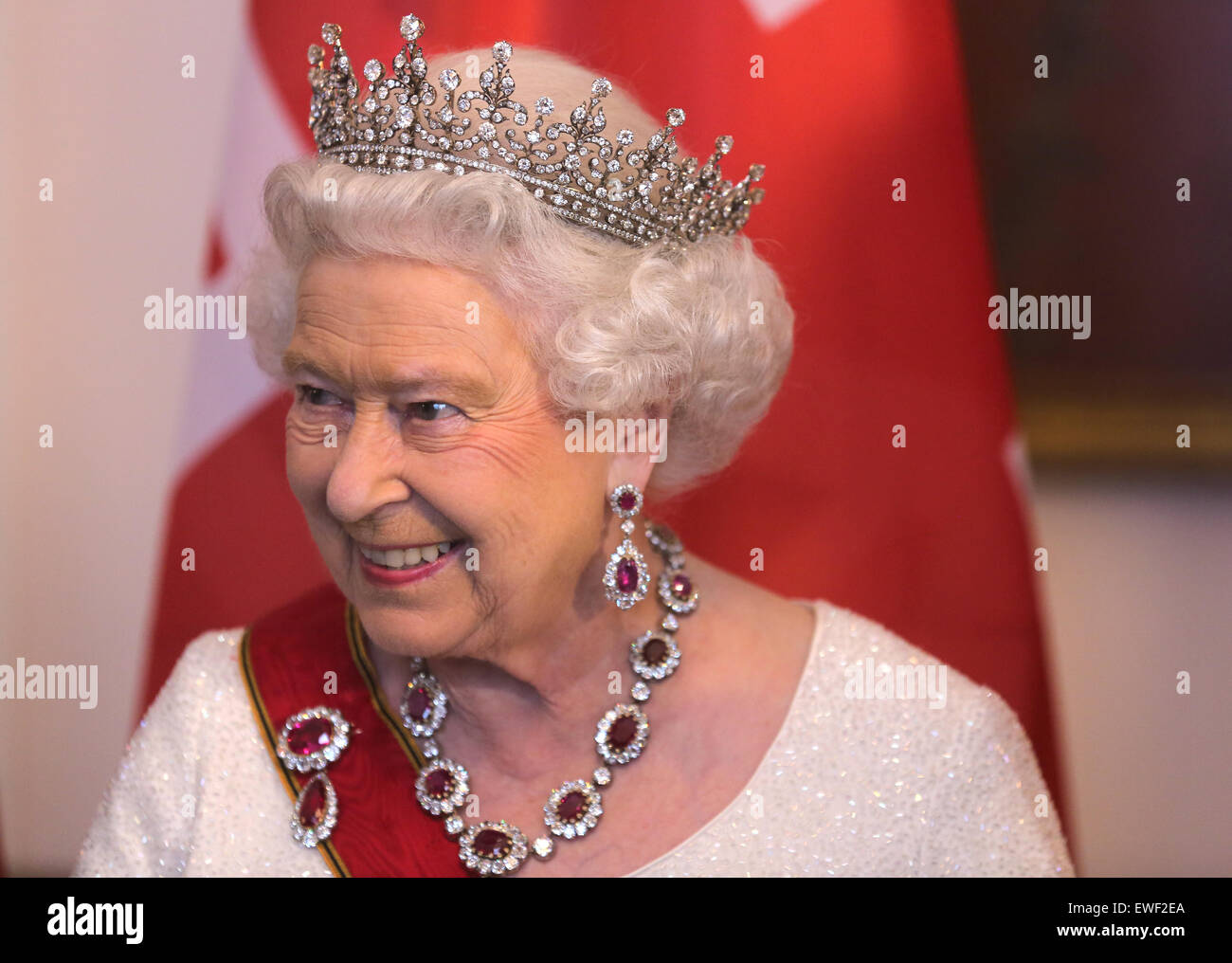 Berlin, Germany. 24th June, 2015. Queen Elizabeth II of Great Britian
