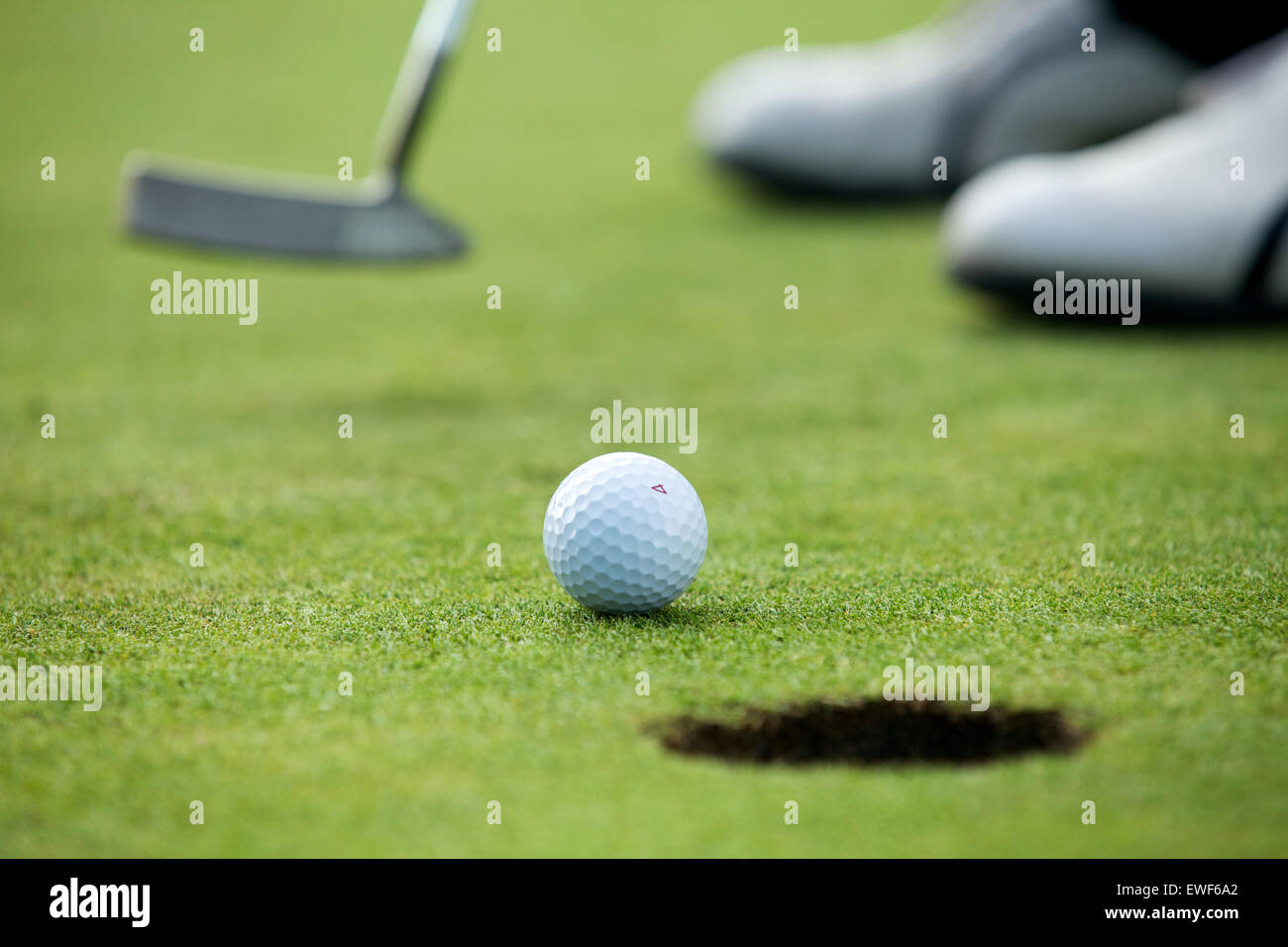 A golf club on a golf course Stock Photo - Alamy