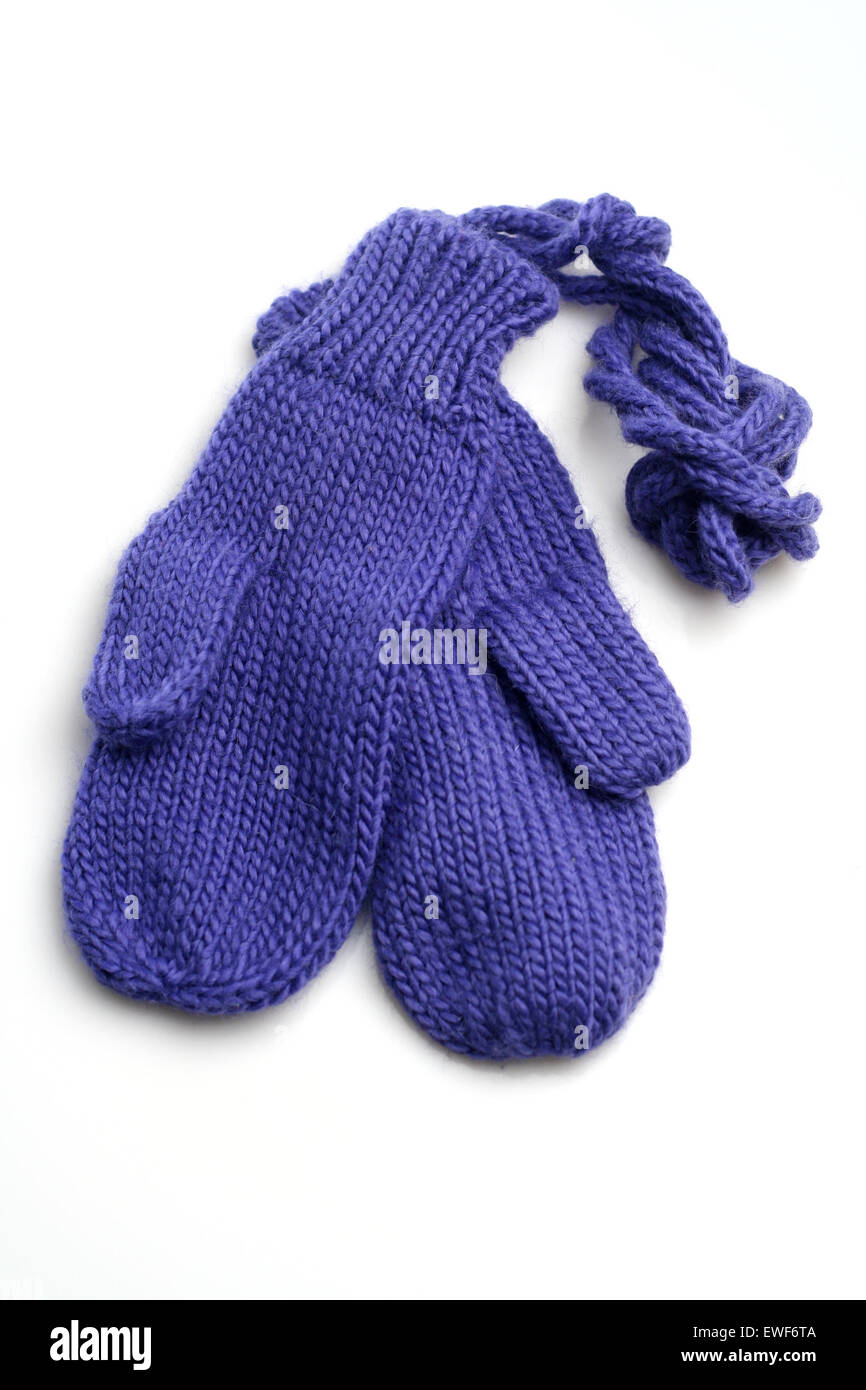 Baby gloves on white background Stock Photo Alamy