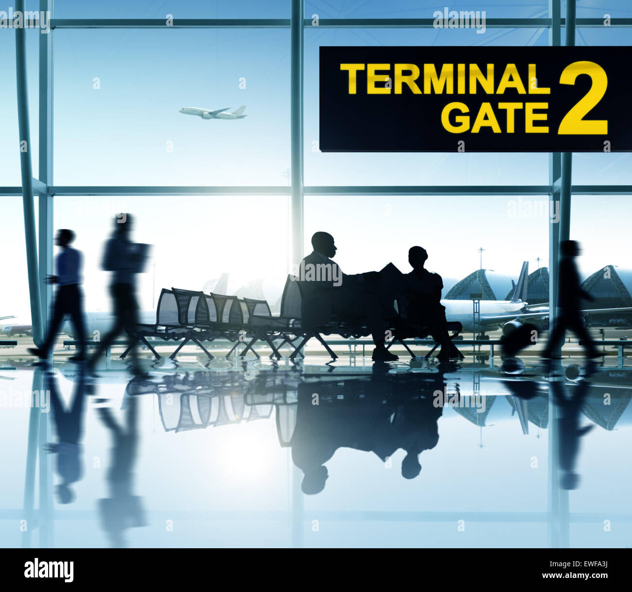 Reading sign airport hi-res stock photography and images - Alamy