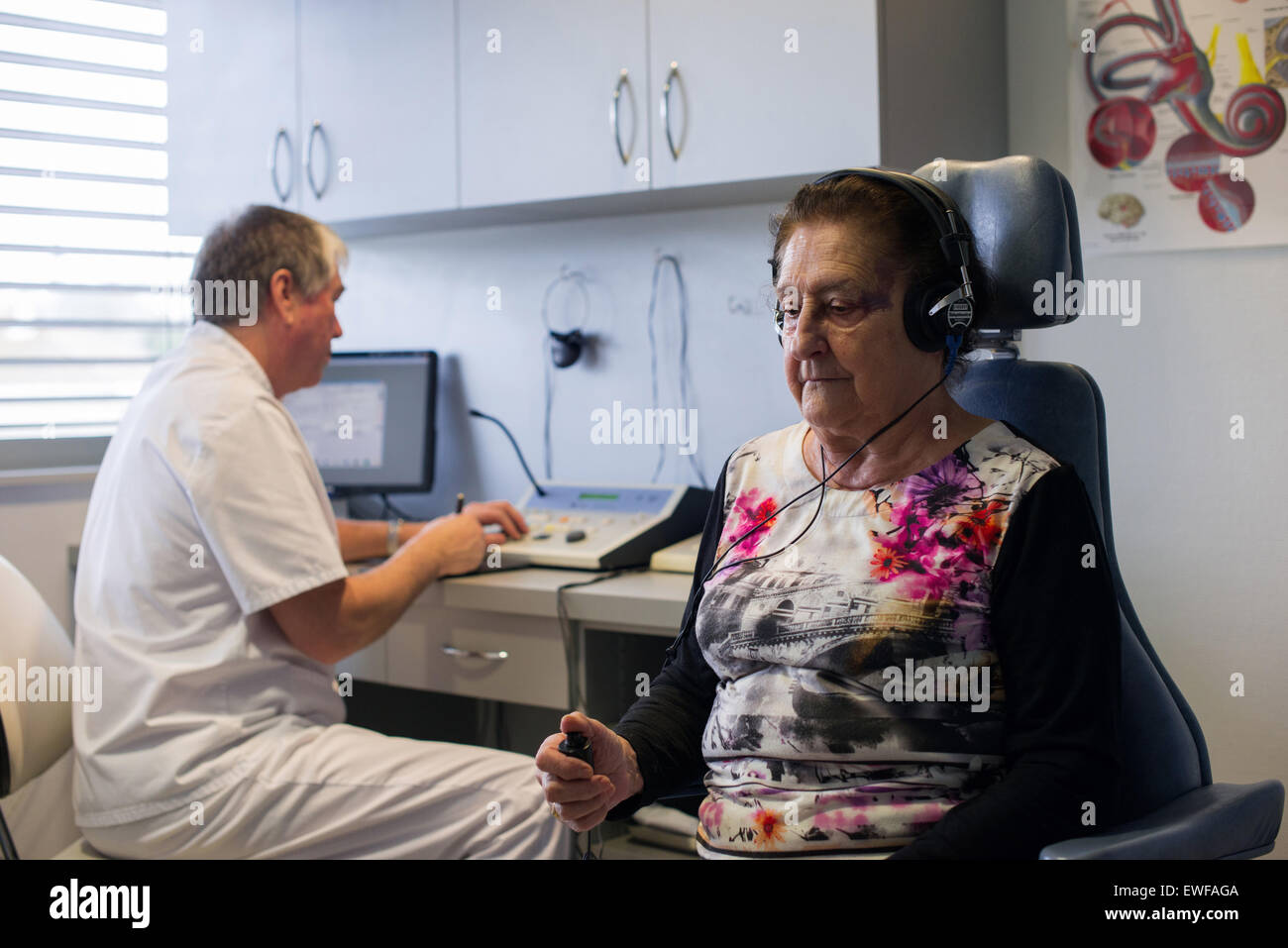 ENT CONSULTATION Stock Photo Alamy