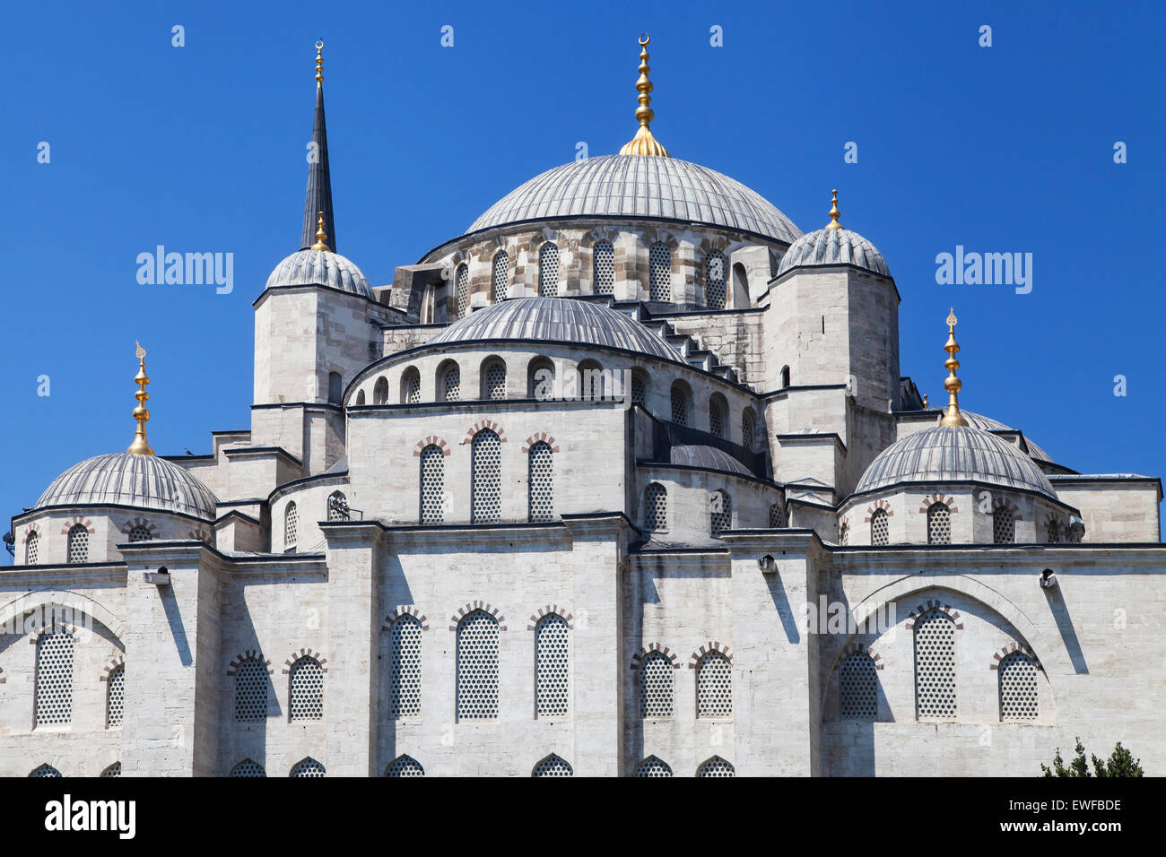 Mosque Fasade East facade of the Blue Mosque in Istanbul, Turkey Stock Photo - Alamy