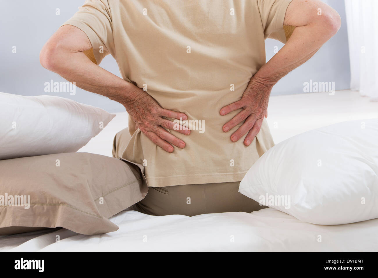 Lower back pain bed hires stock photography and images Alamy