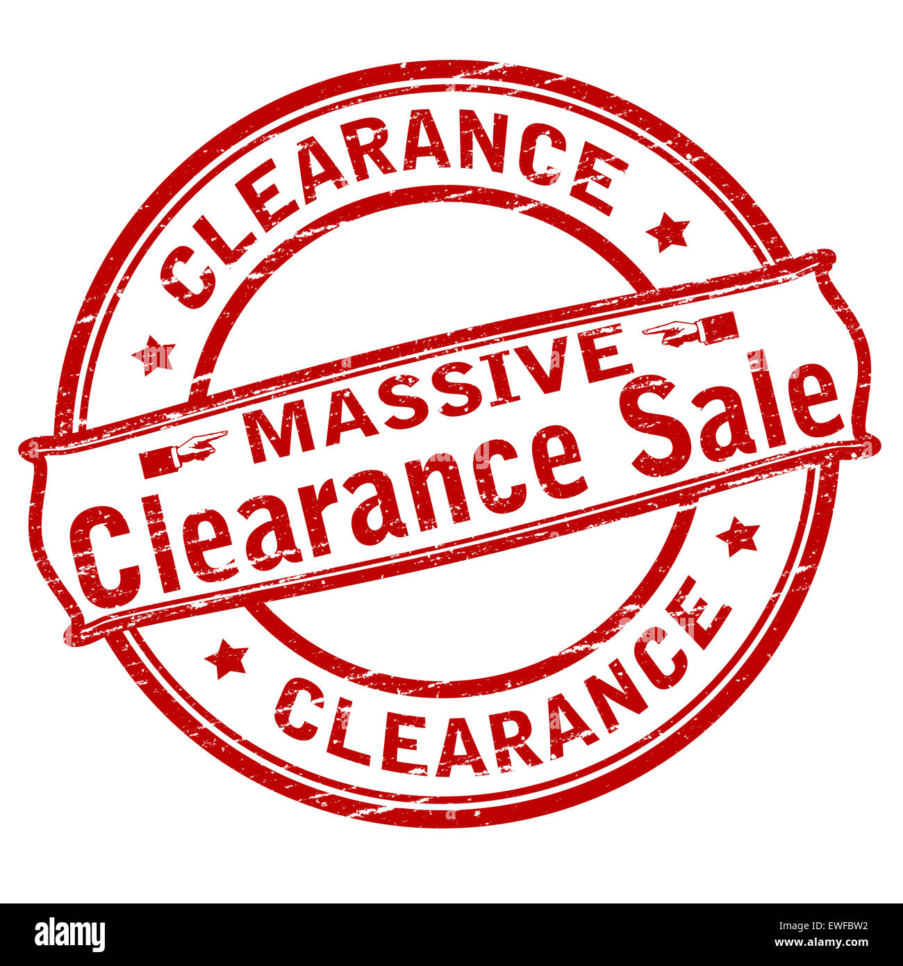 Clearance sale specials