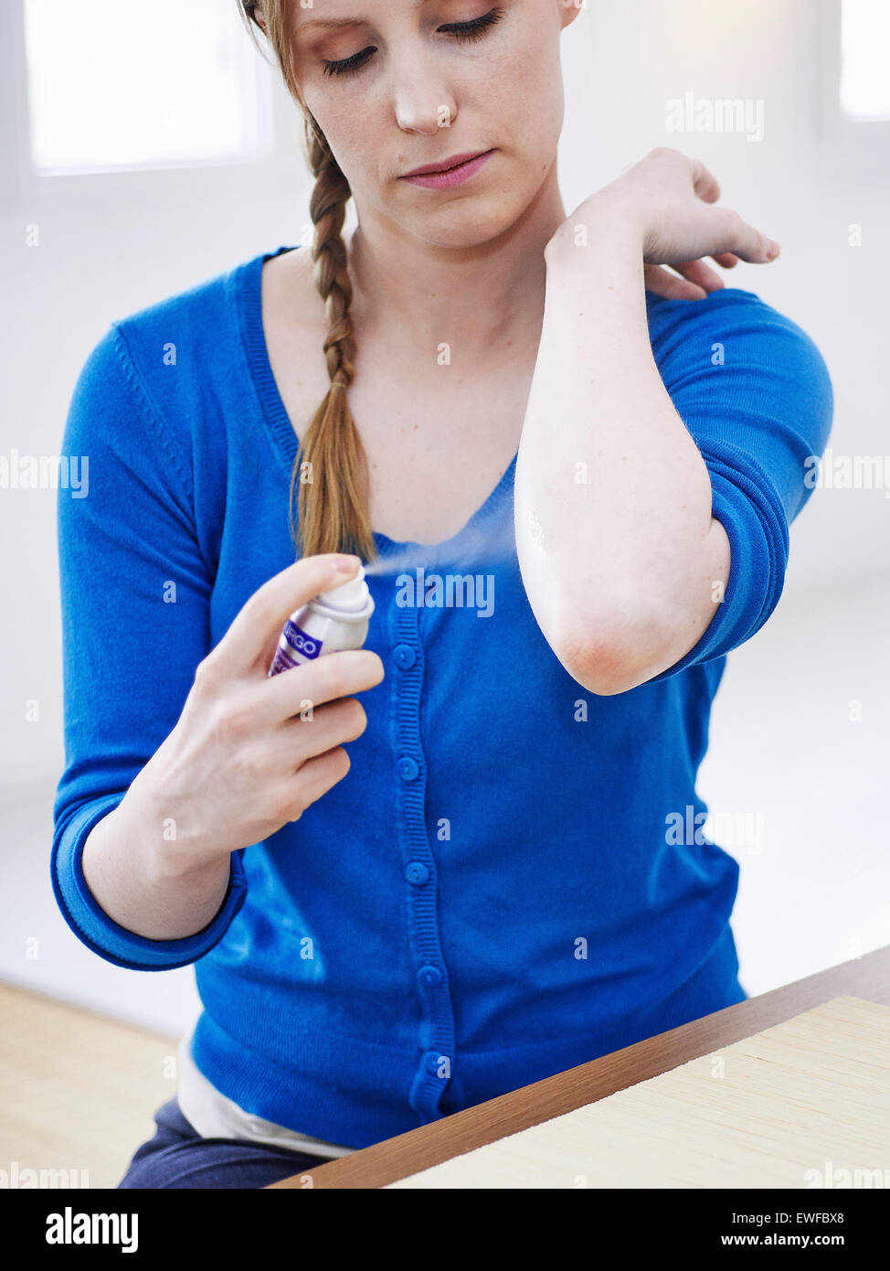 LIQUID BANDAGE Stock Photo Alamy