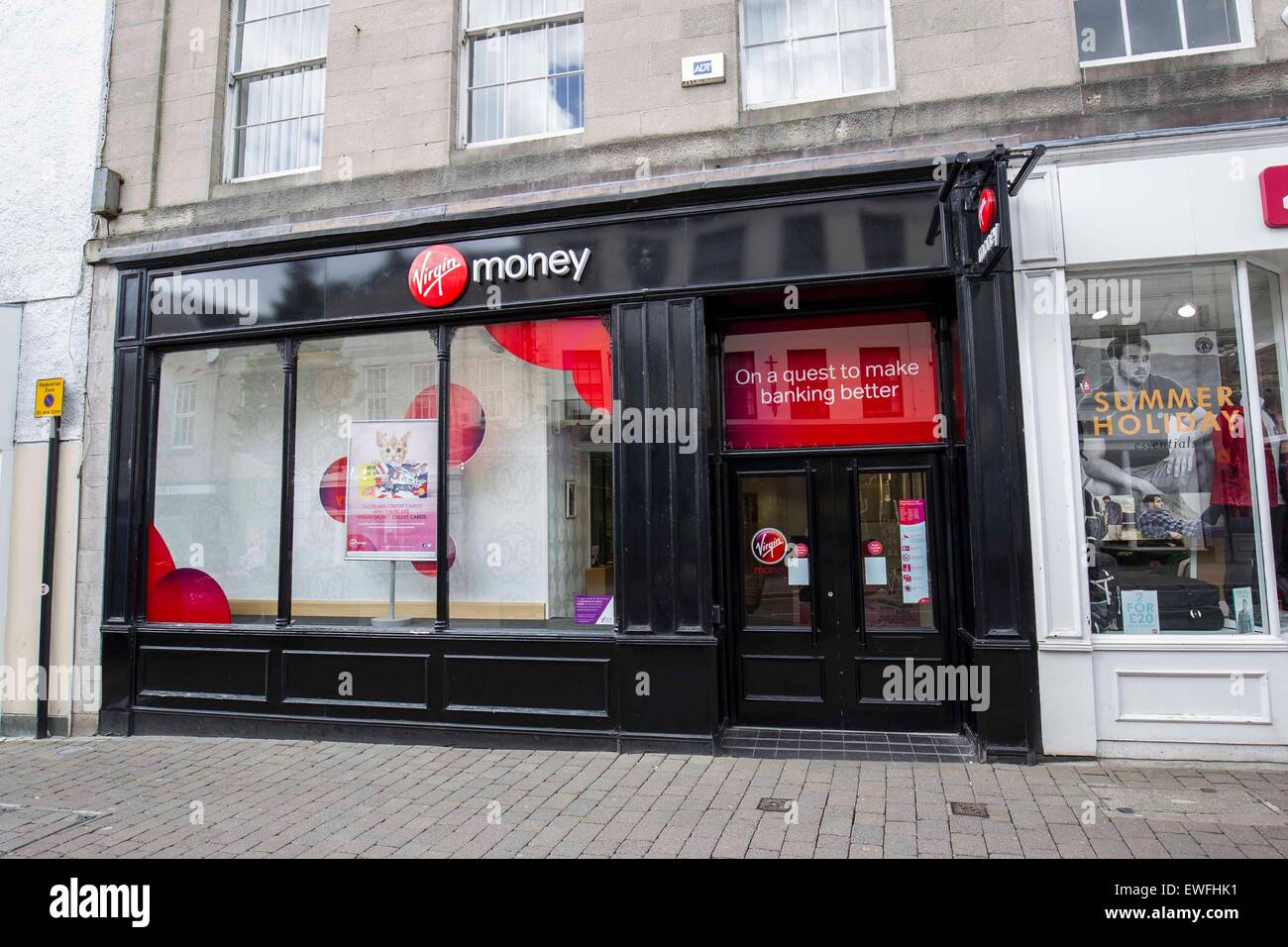 Virgin Money branch Kendal Sex pistols credit card Stock Photo Alamy 