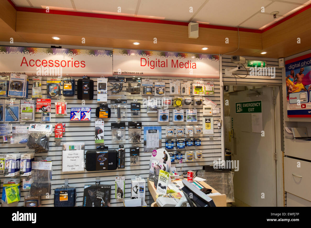 Wilkinson Cameras store Kendal Stock Photo Alamy