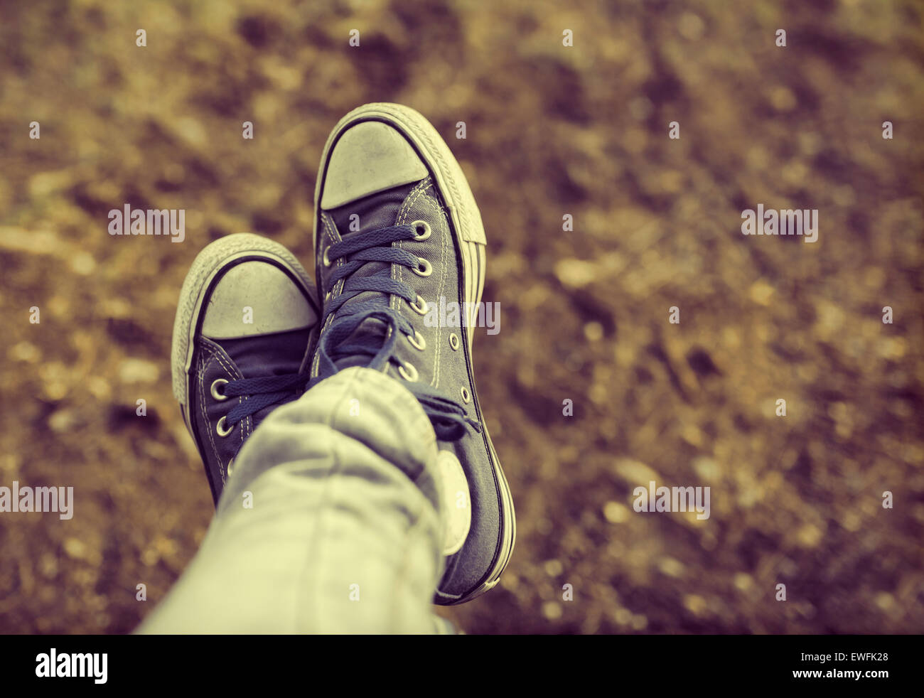 Blue shoes hires stock photography and images Alamy