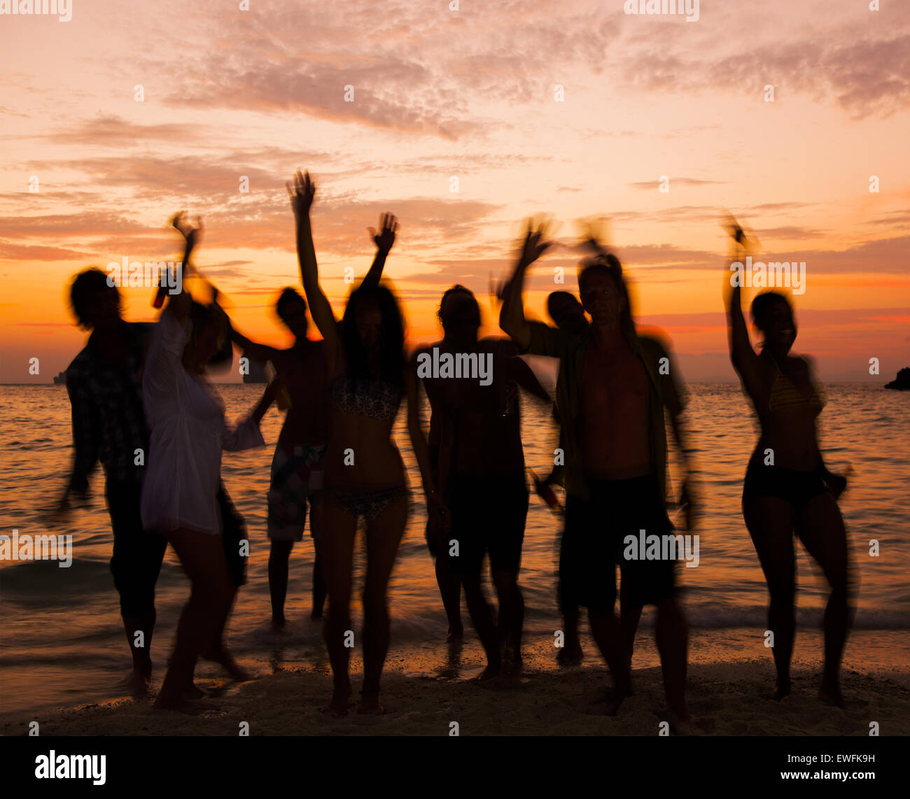 Teenager Having Fun At The Beach High Resolution Stock Photography and ...