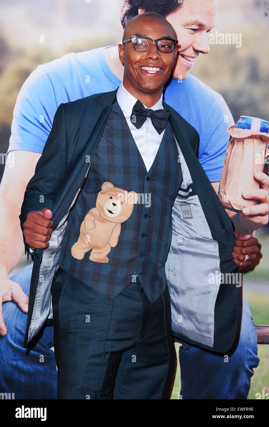 New York, NY, USA. 24th June, 2015. Caron Butler at arrivals for TED 2 ...