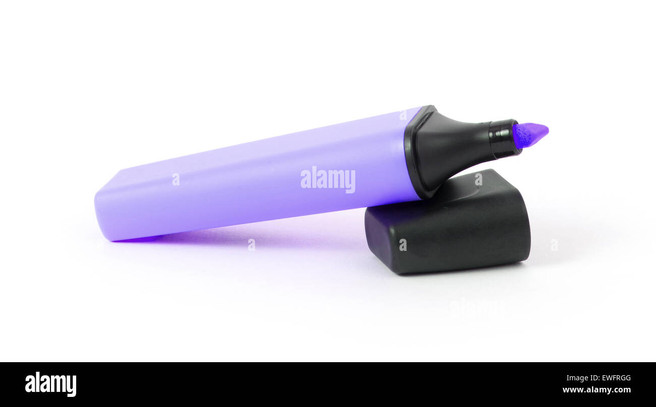 Purple highlighter hi-res stock photography and images - Alamy