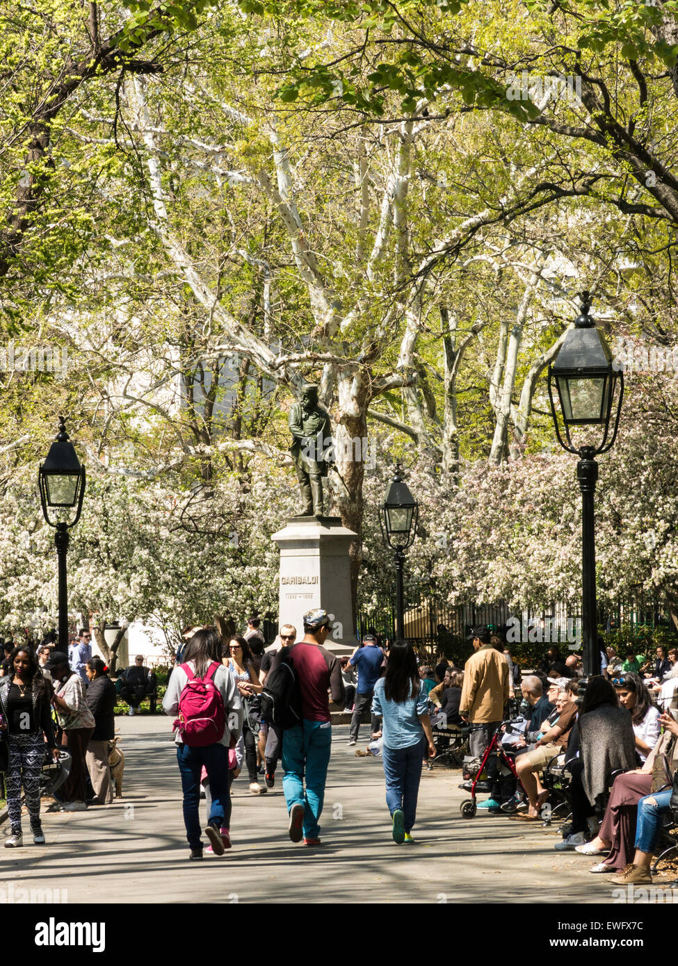 Washington Square Park, NYC Stock Photo Alamy